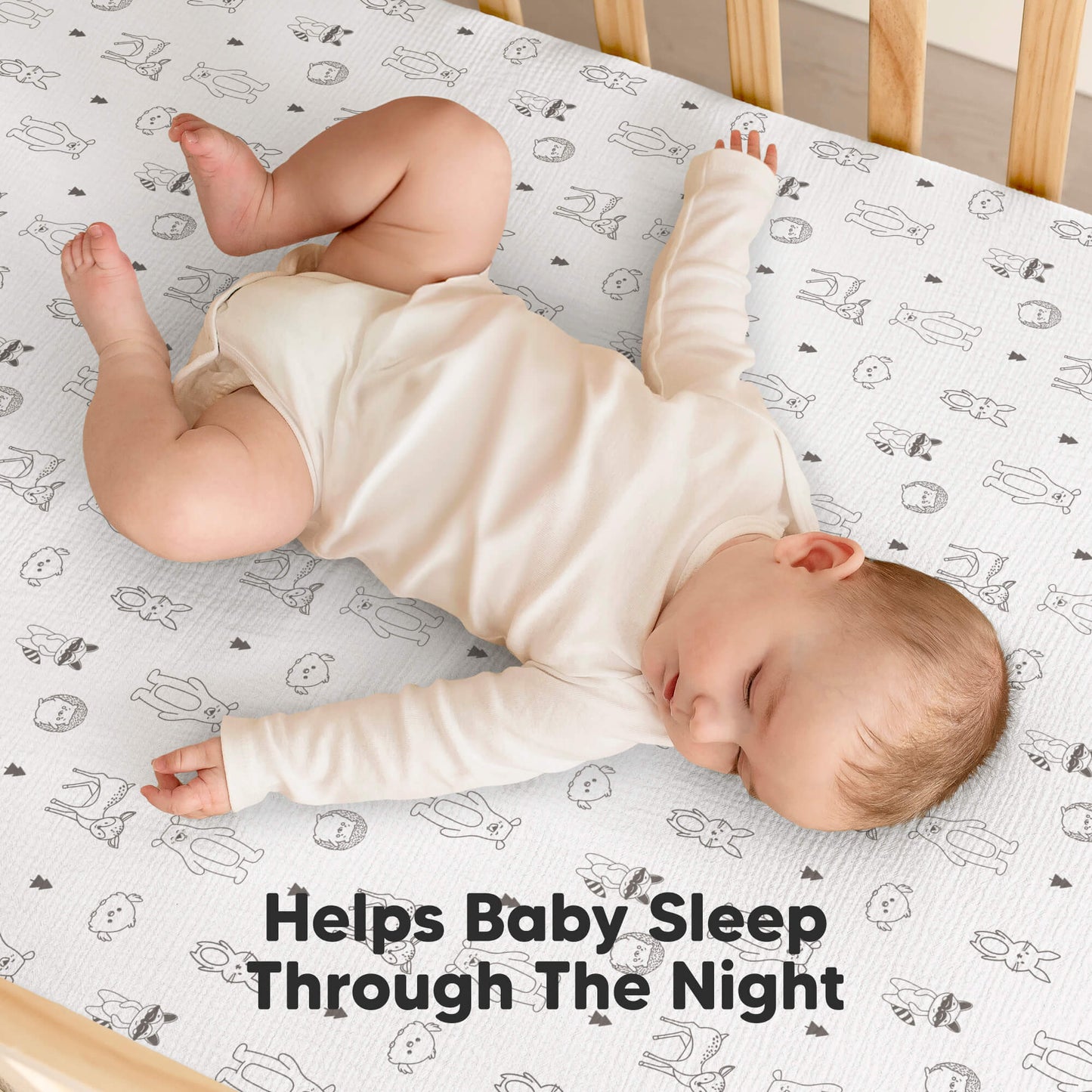 Helps baby sleep through the night.
 31193120407738