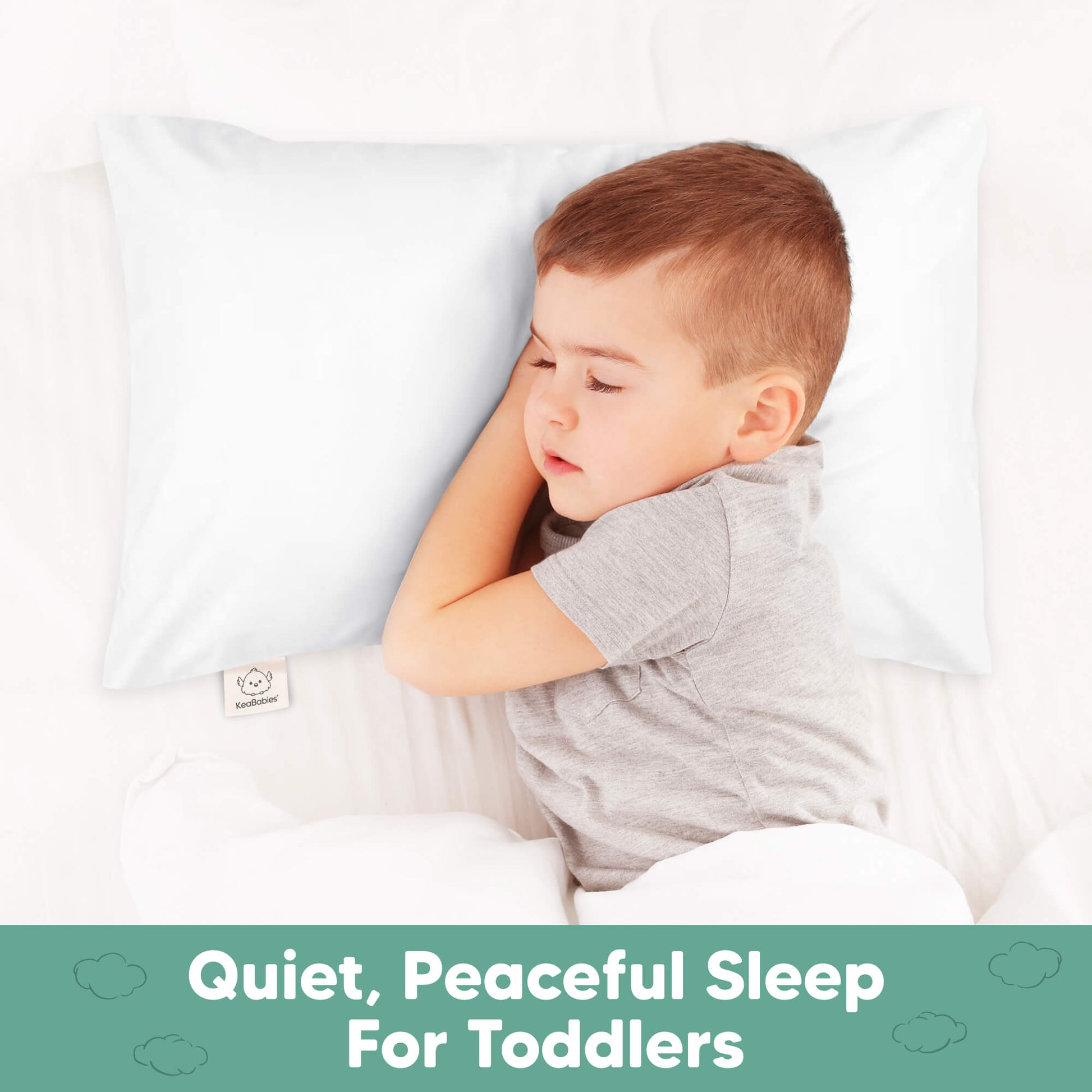Quiet, peaceful sleep for toddlers with soft, breathable, and noise-free waterproof protection.
 30765800751290
