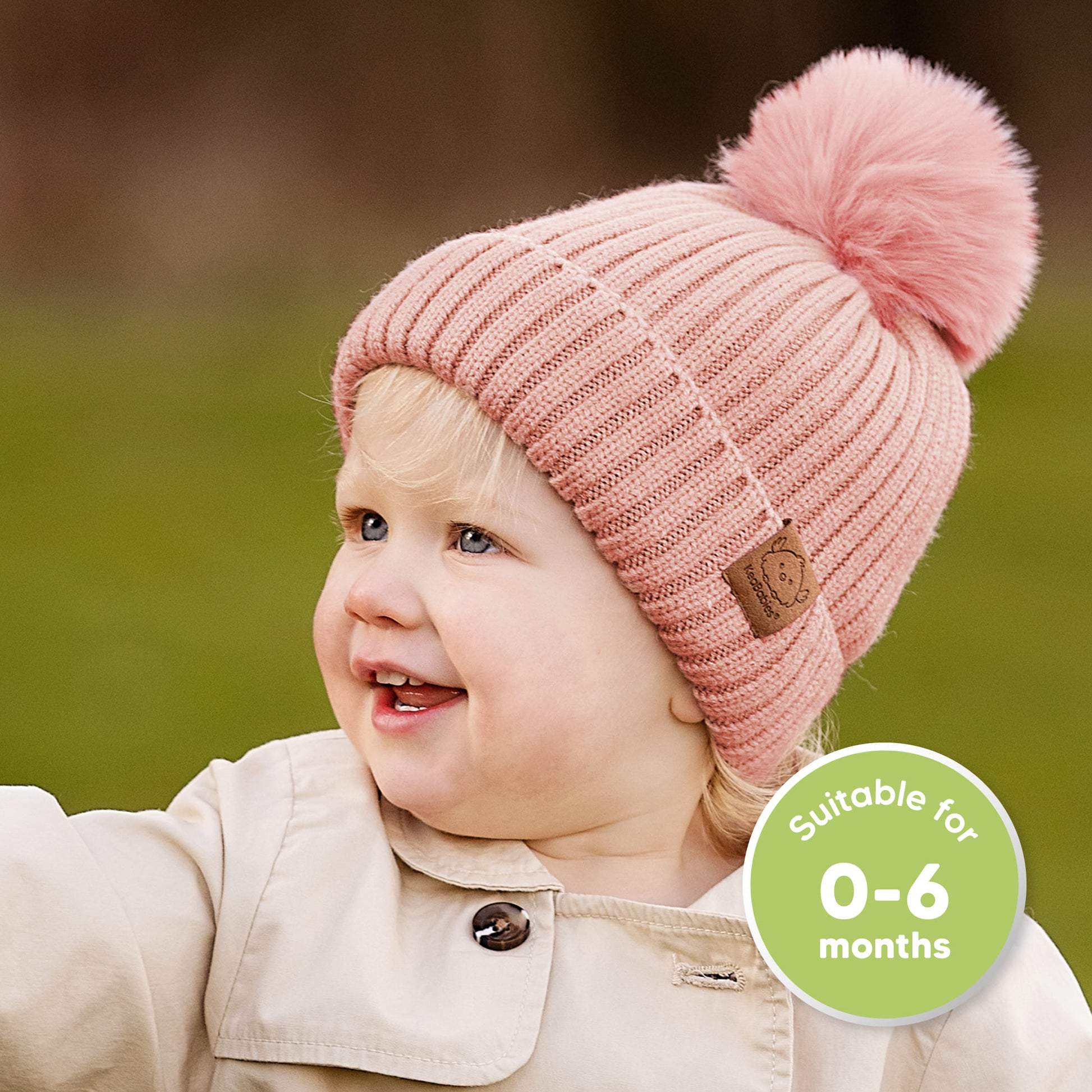 Ergonomically crafted winter hat suitable for babies aged 6–36 months.
 28310702063802