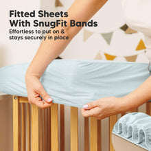 Load image into Gallery viewer, 2-Pack Mavy Protect+ Waterproof Crib Mattress Protector (Frost)
