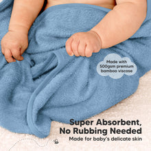 Load image into Gallery viewer, 2-Pack Snuggle Hooded Towels (Steel)
