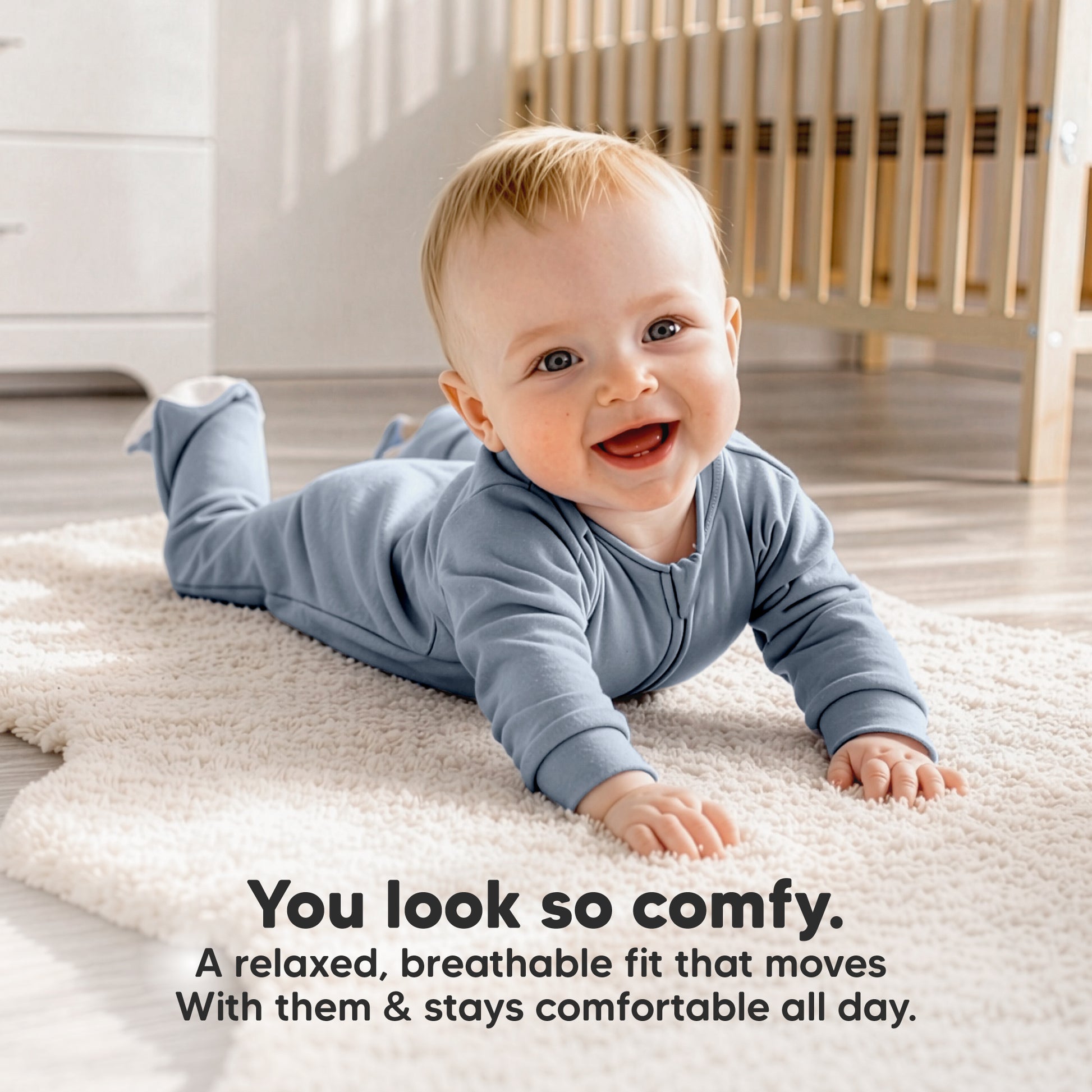 You look so comfy. - A relaxed, breathable fit that moves With them & stays comfortable all day. 32530527092922