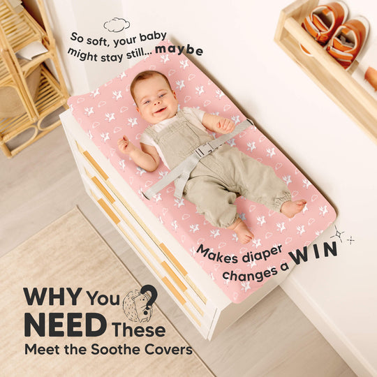 2-Pack Soothe Changing Pad Covers (Dreamland)