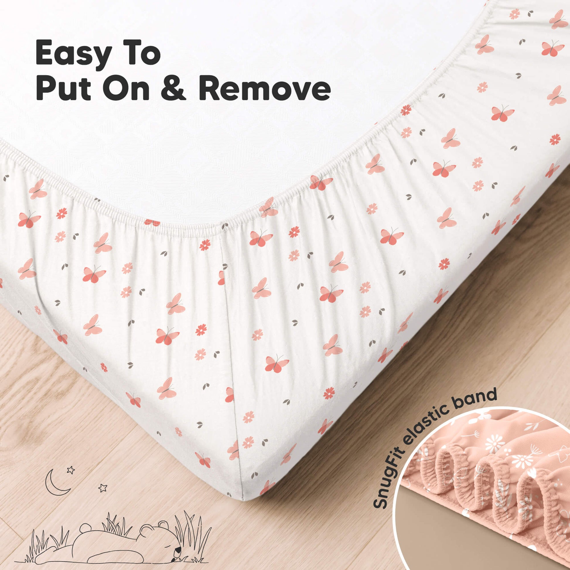 Easy to Put On & Remove,
Snugfit Elastic Band 30017864204474