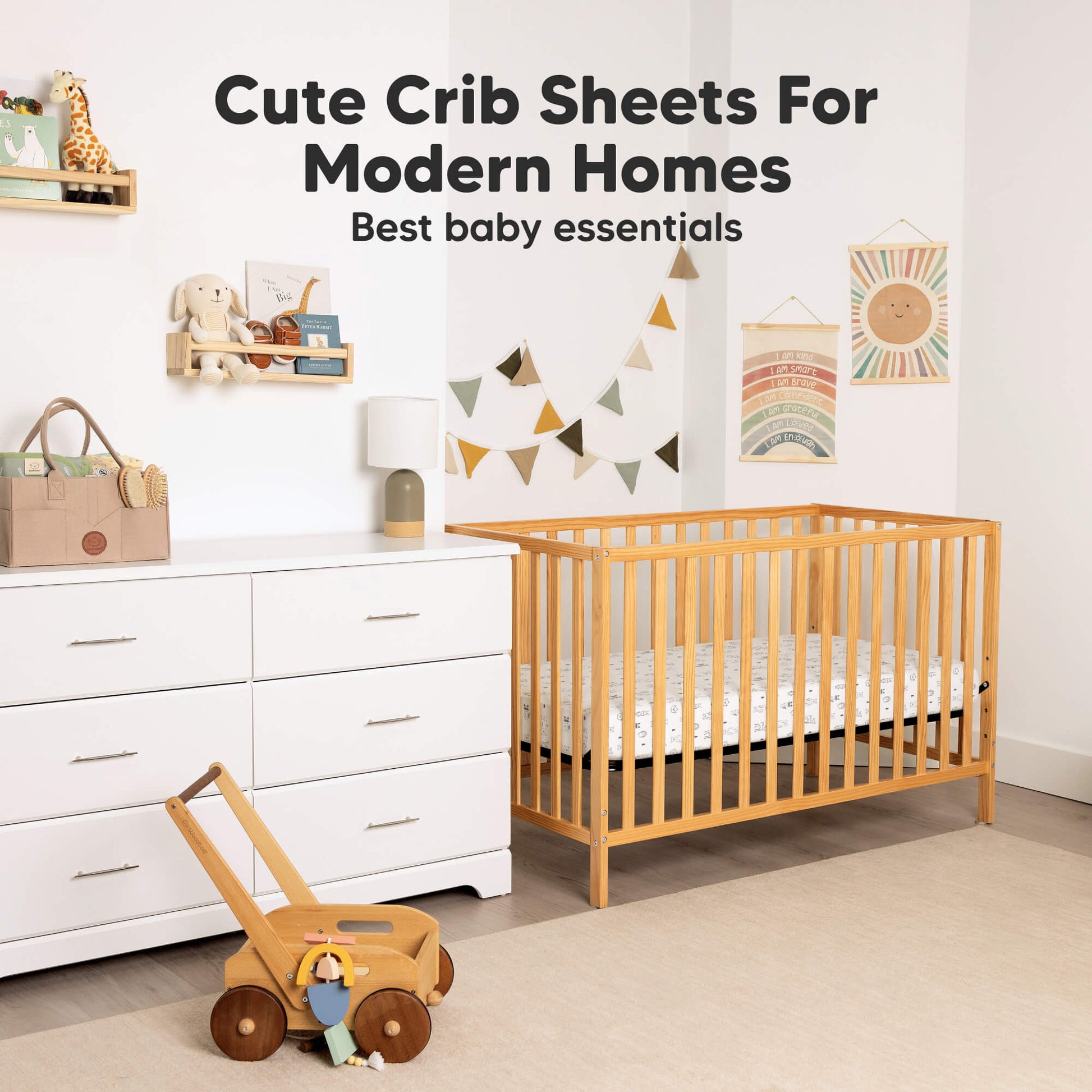 Cute Crib Sheets For Modern Homes,  
Best Baby Essentials  30017864368314