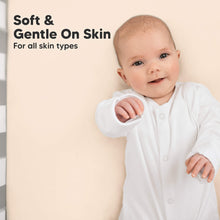 Load image into Gallery viewer, Soothe Fitted Crib Sheet (Cameo)
