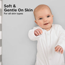 Load image into Gallery viewer, Soothe Fitted Crib Sheet (French Gray)
