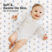 Load image into Gallery viewer, Soothe Fitted Mini Crib Sheet (Cosmo)
