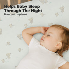 Load image into Gallery viewer, Soothe Fitted Mini Crib Sheet
