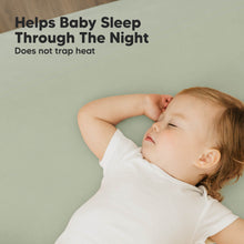 Load image into Gallery viewer, Soothe Fitted Mini Crib Sheet (Foxtrot)
