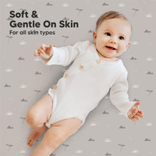 Load image into Gallery viewer, Soothe Fitted Mini Crib Sheet (Savannah)
