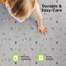 Load image into Gallery viewer, Soothe Fitted Mini Crib Sheet (Woodland)
