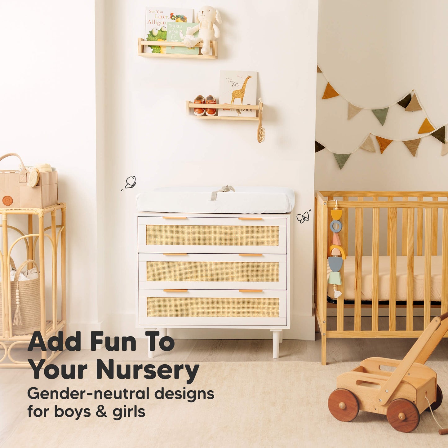 Add fun to your nursery - gender-neutral designs for boys and girls
 31604476018874