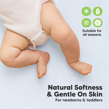 Load image into Gallery viewer, 2-Pack Soothe [Protect+] Waterproof Crib Sheets (Blue Flax)
