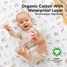 Load image into Gallery viewer, 2-Pack Soothe [Protect+] Waterproof Crib Sheets (Savannah)
