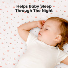 Load image into Gallery viewer, 2-Pack Soothe [Protect+] Waterproof Mini Crib Sheets (Butterflies)
