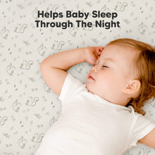 Load image into Gallery viewer, 2-Pack Soothe [Protect+] Waterproof Mini Crib Sheets (Pine Grove)
