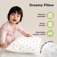 Load image into Gallery viewer, 2-Pack Toddler Pillows Without Pillowcase (Bumble Bear)
