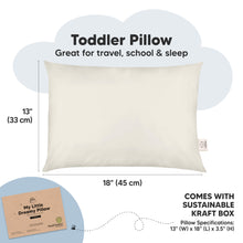 Load image into Gallery viewer, 2-Pack Toddler Pillows Without Pillowcase (Clay)
