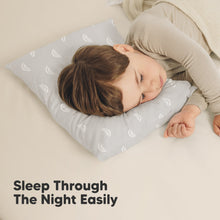 Load image into Gallery viewer, 2-Pack Toddler Pillows Without Pillowcase (Gray Rainbow)
