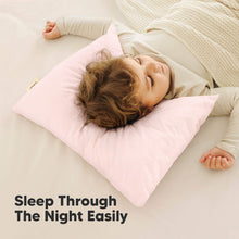 Load image into Gallery viewer, 2-Pack Toddler Pillows Without Pillowcase (Mist Pink)
