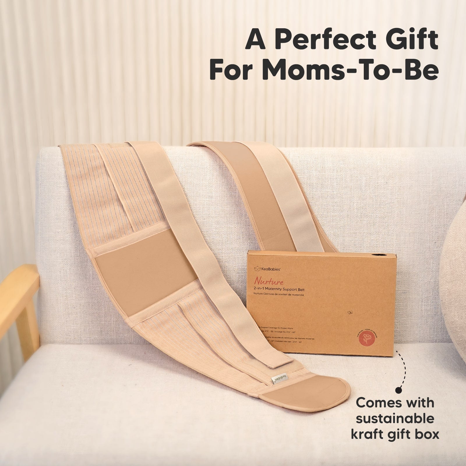 A Perfect Gift For Moms-To-Be
Comes with sustainable kraft gift box 27798762848442