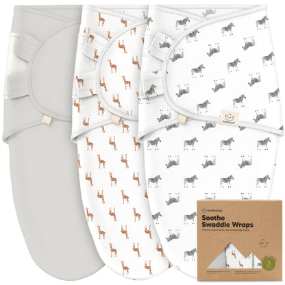 3-Pack Soothe Swaddle Wraps 25610317758650