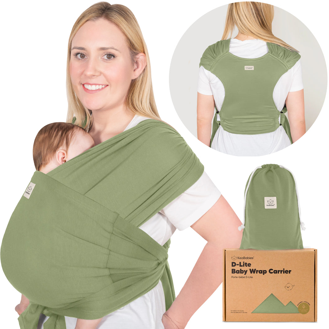 D-Lite Wrap Carrier (Dusty Olive)