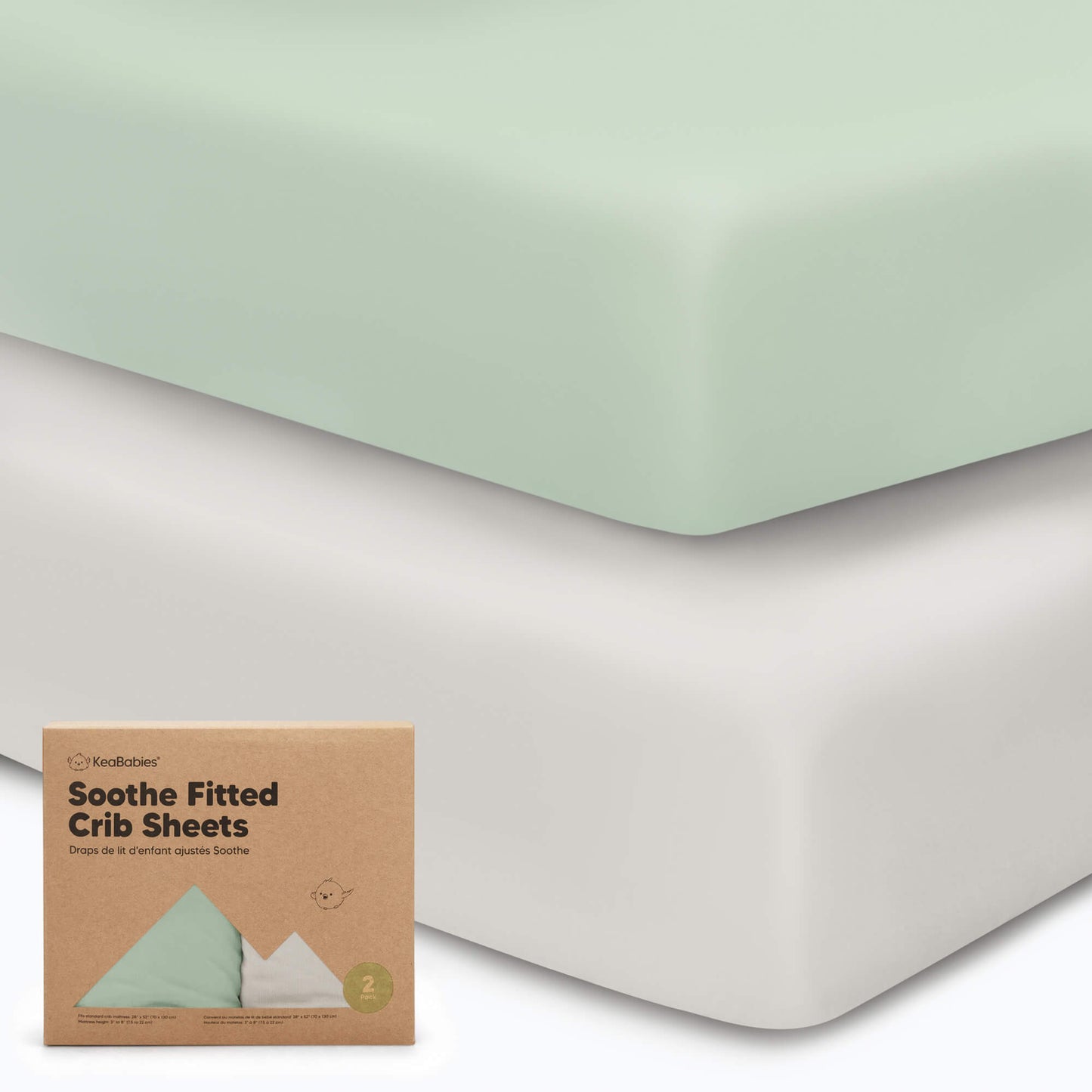 Soothe Fitted Crib Sheet 25745318674618
