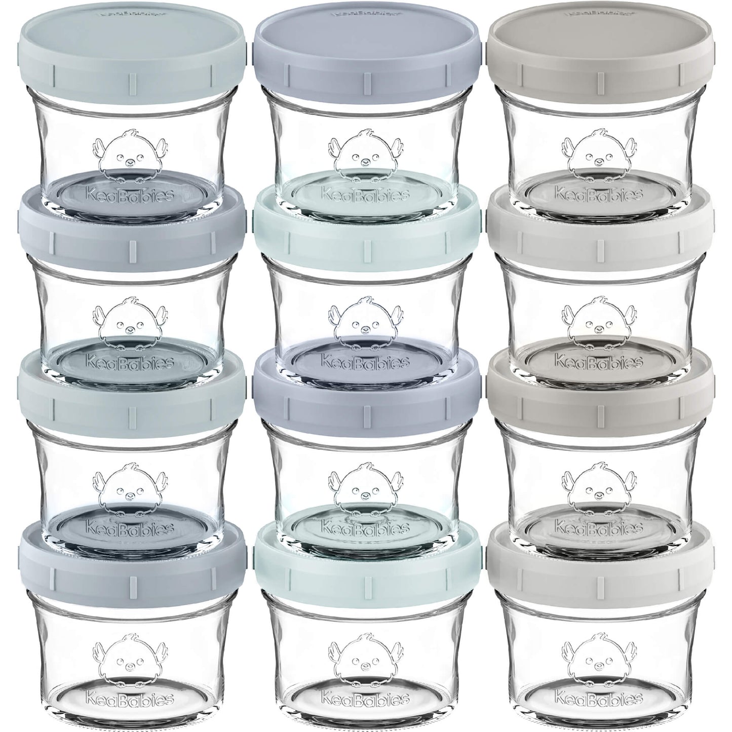 Prep Jars Baby Food Storage Glass Containers 25745270866106