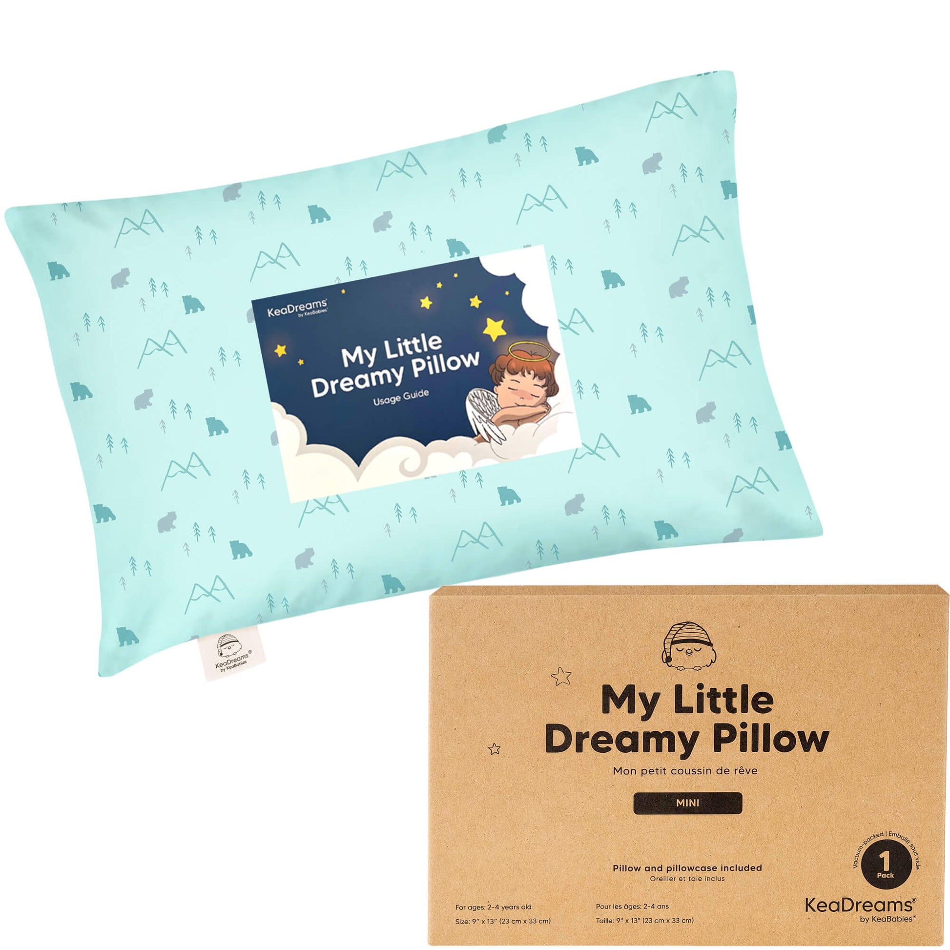 Mini Toddler Pillow With Pillowcase 25750672474298
