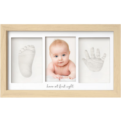 Baby Handprint & Footprint Keepsake Duo Frame 25764839129274