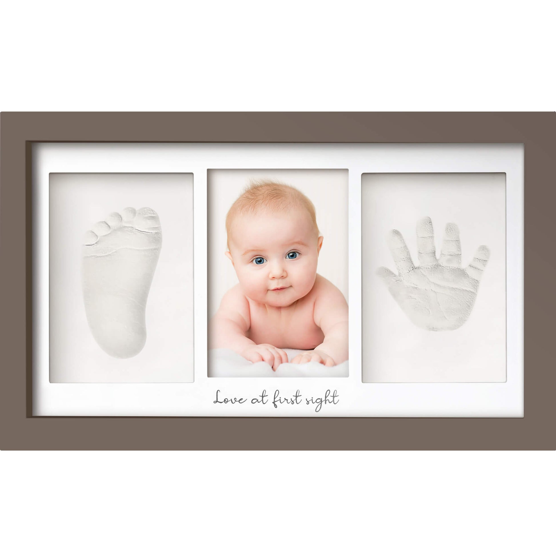 Baby Handprint & Footprint Keepsake Duo Frame 25875091259578