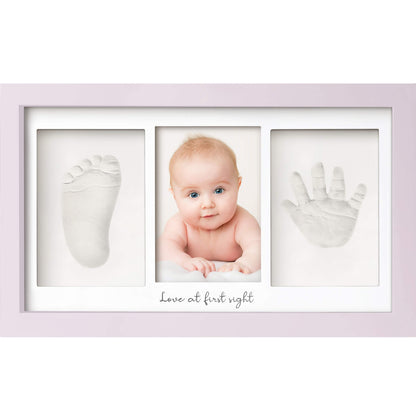 Baby Handprint & Footprint Keepsake Duo Frame 25868126159034