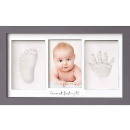 Baby Handprint & Footprint Keepsake Duo Frame 25890416263354