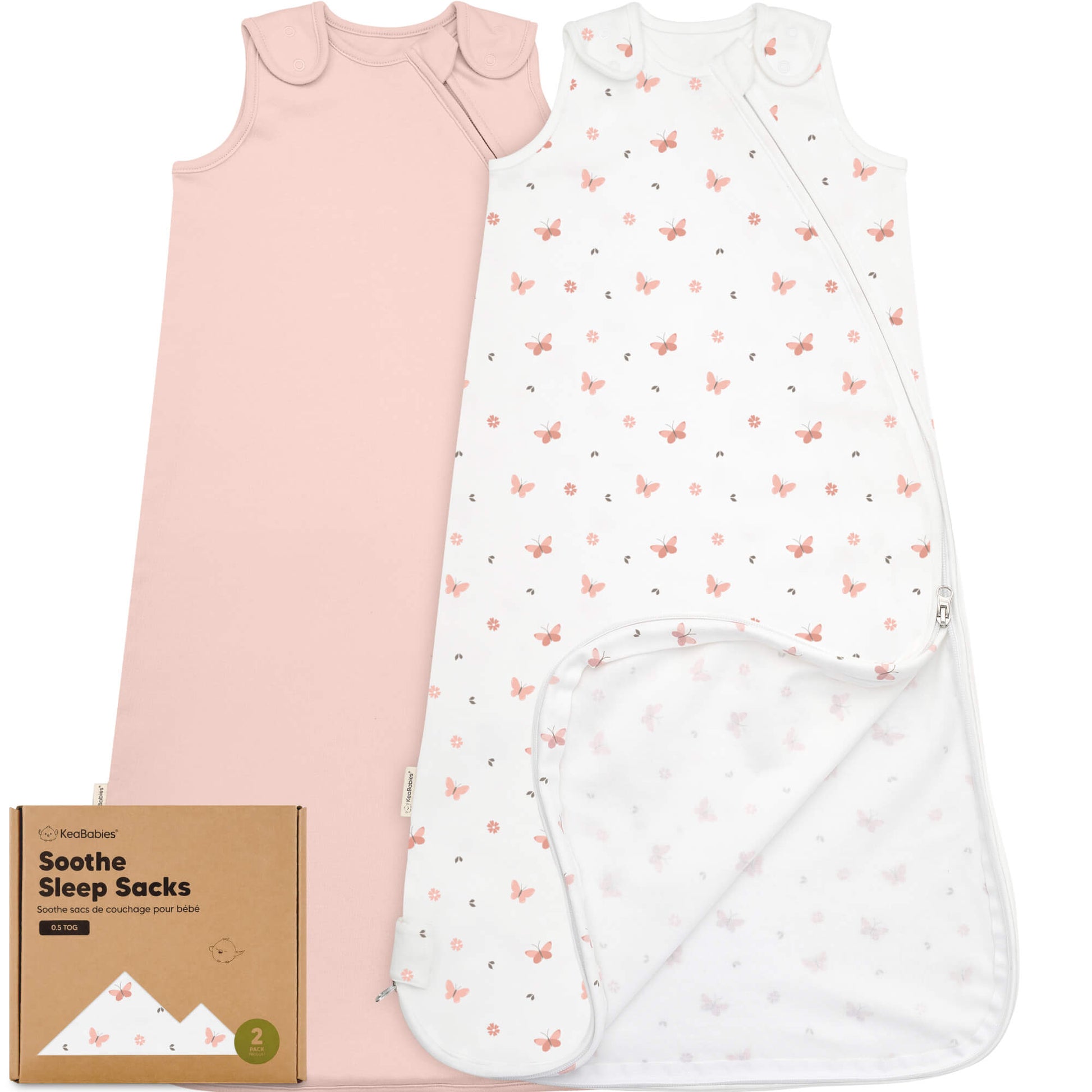 2-Pack Soothe Sleep Sacks 32637077291194