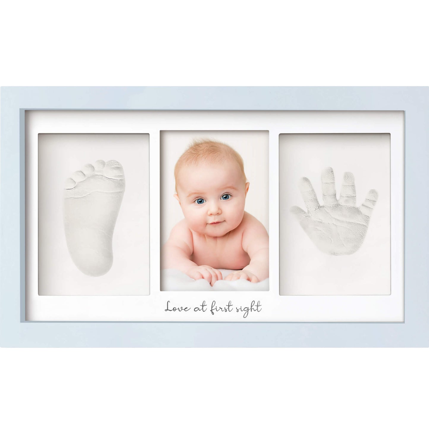 Baby Handprint & Footprint Keepsake Duo Frame 25893620613306