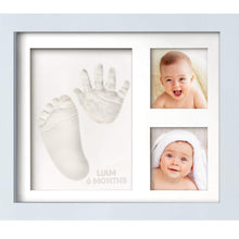 Load image into Gallery viewer, Baby Handprint &amp; Footprint Keepsake Solo Frame

