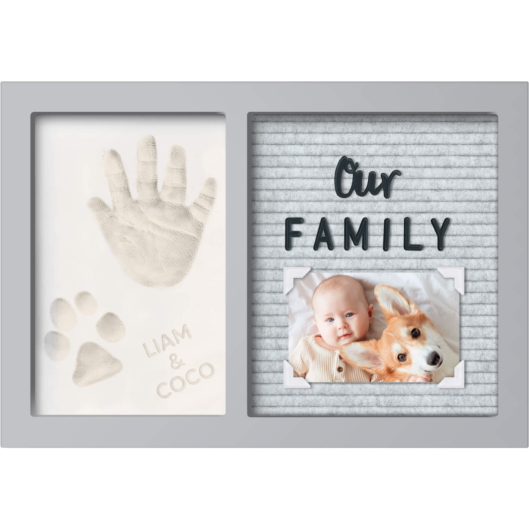 Heartfelt Hand and Footprint Keepsake Kit with Letterboard