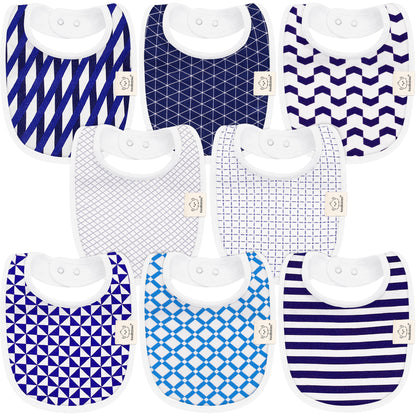 8-Pack Urban Drool Bibs 26153774153914