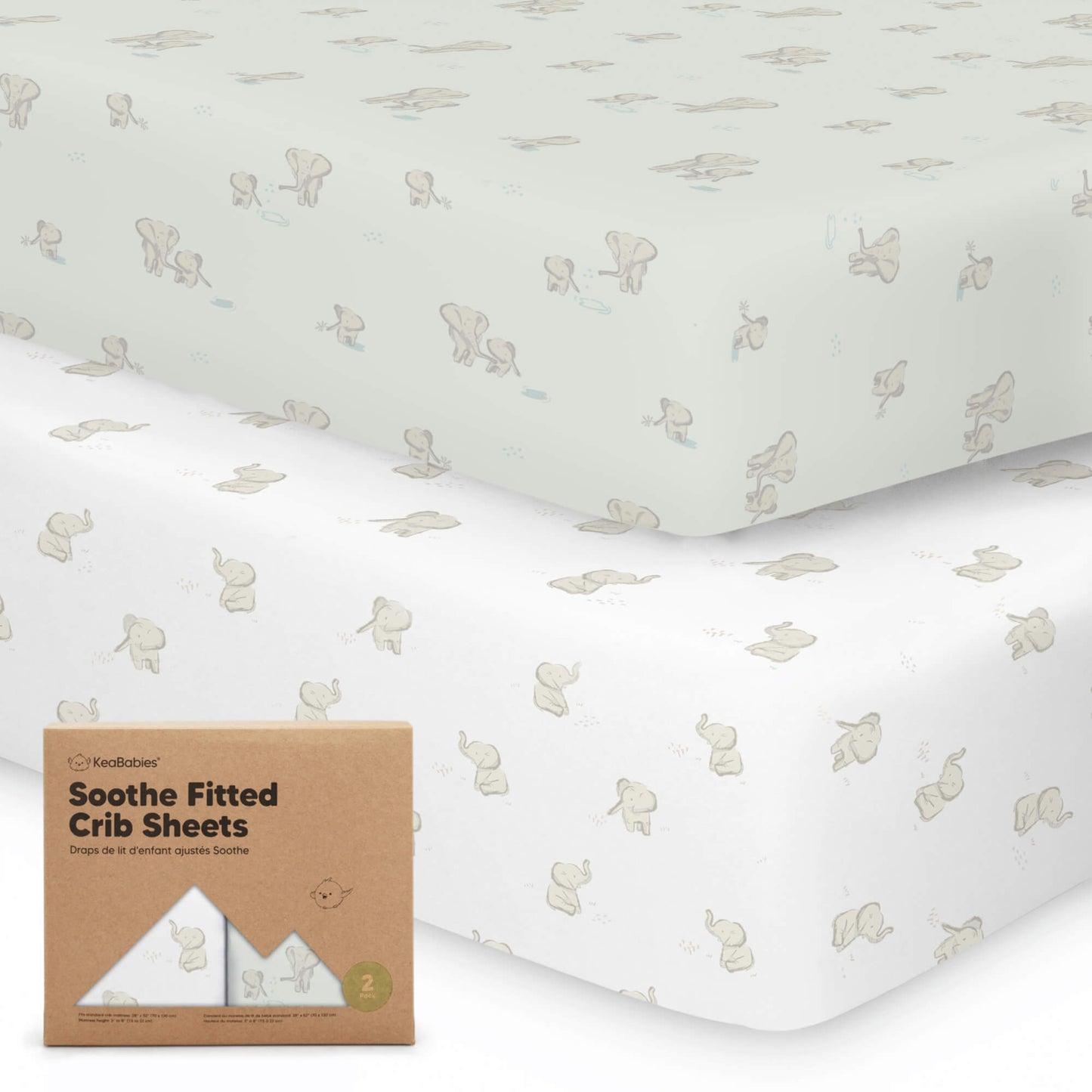 Soothe Fitted Crib Sheet 26139985969338