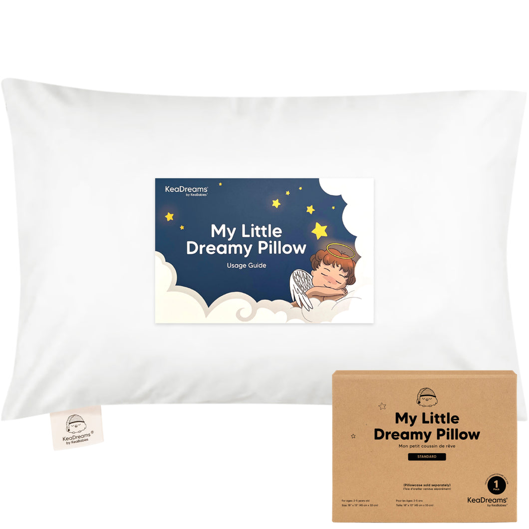 1-Pack Toddler Pillow (Soft White)