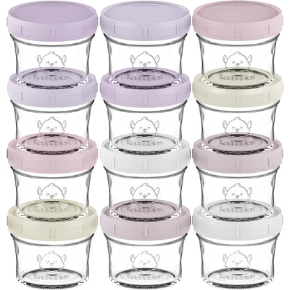 Prep Jars Baby Food Storage Glass Containers 26197618819258