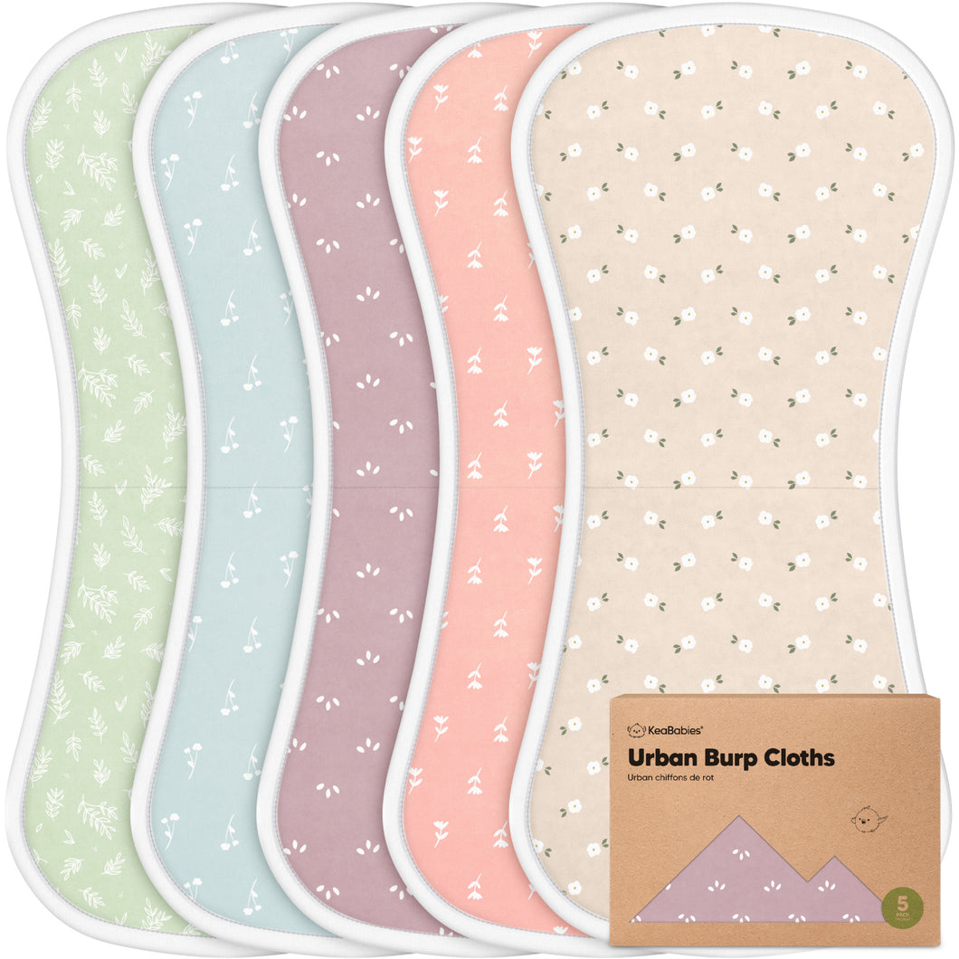 Urban Burp Cloths (Blooms)