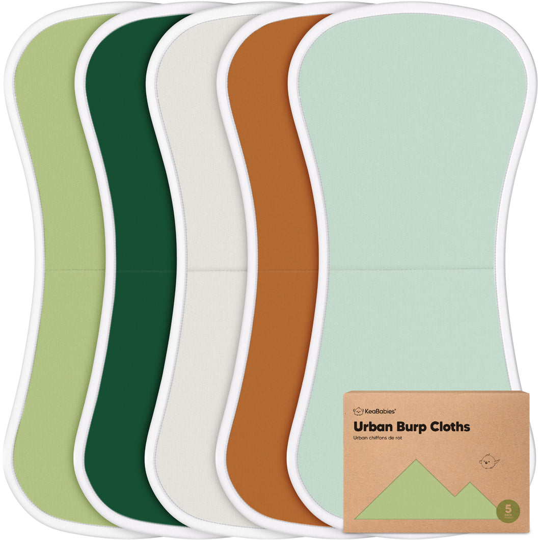 Urban Burp Cloths (Hunter)