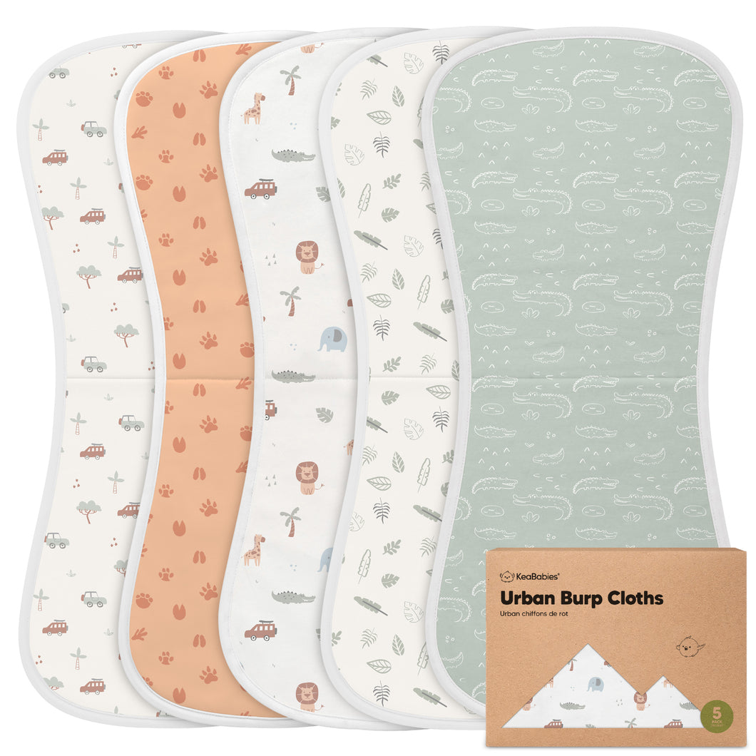 Urban Burp Cloths (Wilderness)