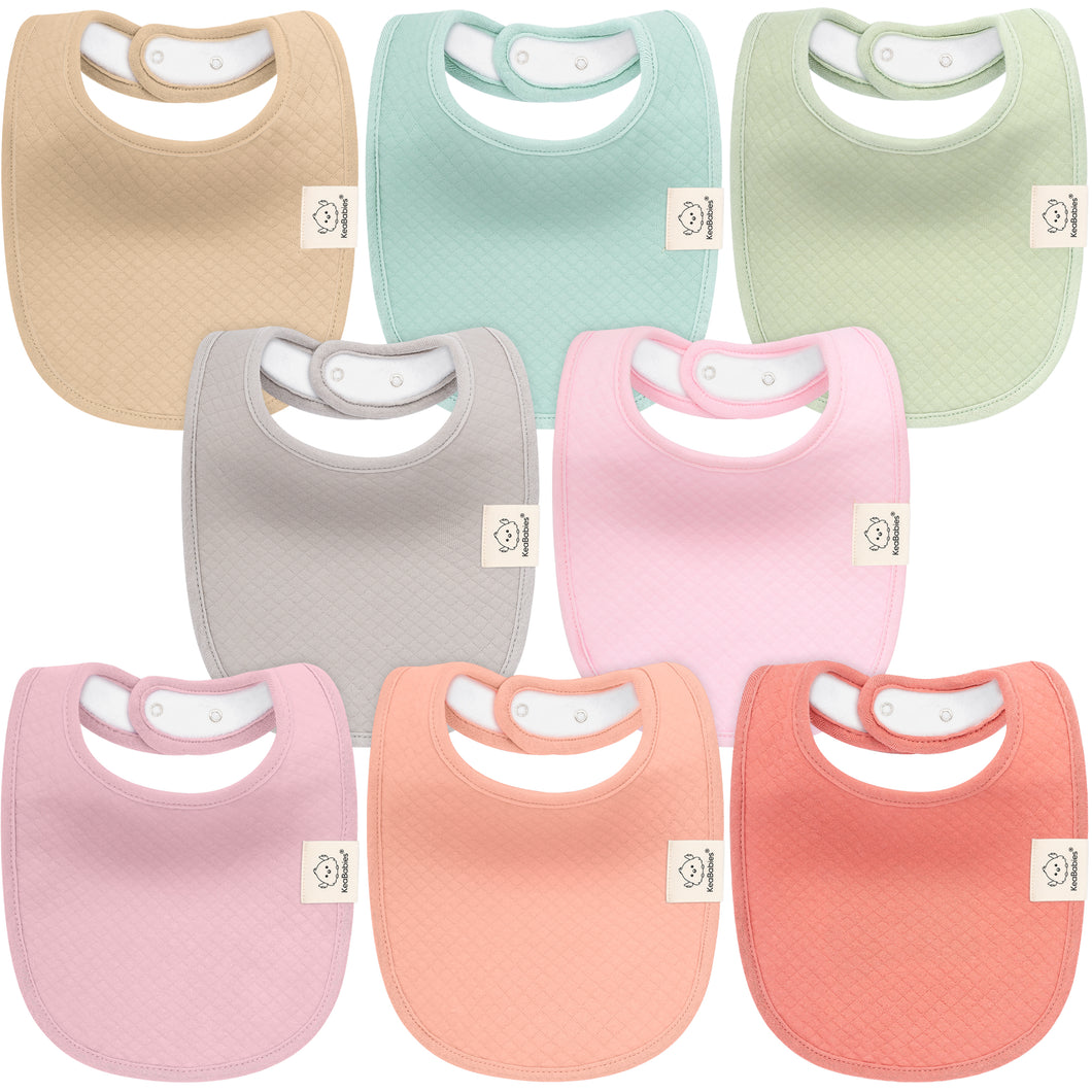 8-Pack Urban Quin Drool Bibs