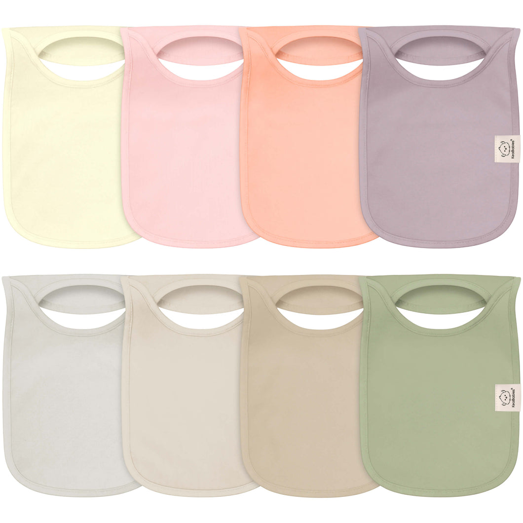 8-Pack Hallo Drool Bibs (Embrace)