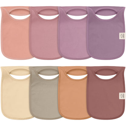 8-Pack Hallo Drool Bibs 26410781868218