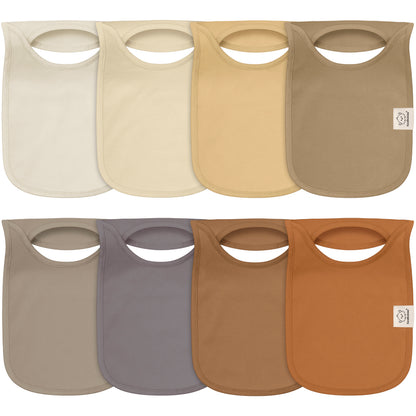 8-Pack Hallo Drool Bibs 26410782687418